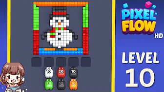 Pixel Flow Level 10