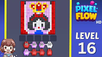 Pixel Flow Level 16