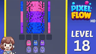 Pixel Flow Level 18