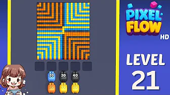 Pixel Flow Level 21