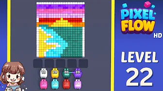 Pixel Flow Level 22