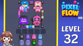 Pixel Flow Level 32