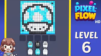 Pixel Flow Level 6