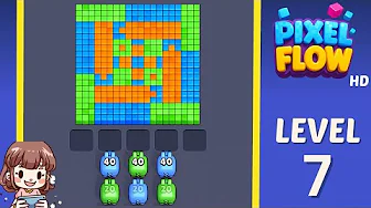 Pixel Flow Level 7